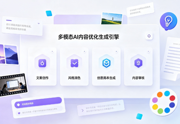 汉沽区AI智能内容优化创新 多模态生成技术丰富数字内容创作生态